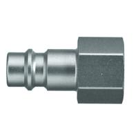 25sfiw17sxz Legris Zinc Plated Steel Female Pneumatic Quick Connect Coupling, 3/8 in Female Female Thread