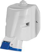 5131653t Scame IP44 Blue Wall Mount 2P + E Industrial Power Socket, Rated At 16A, 230 V