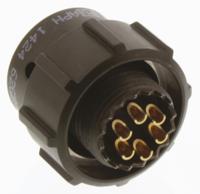 62gb-56tg10-06sn044 Amphenol Limited, 62GB 6 Way Cable Mount MIL Spec Circular Connector Plug, Socket Contacts,Shell Size 10, Bayonet