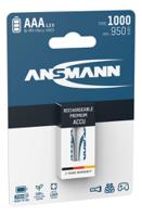 5030892 Ansmann NiMH Rechargeable AAA Battery, 1Ah, 1.2V