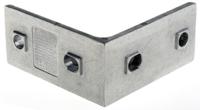 xcfa-44-a FlexLink M6 Angle Bracket, Connecting Component, Strut Profile 44 mm, Groove Size 11mm