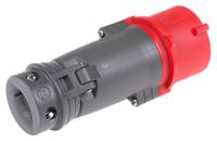 52244 Legrand, HYPRA IP44 Red Cable Mount 3P + N + E Industrial Power Plug, Rated At 16A, 415 V
