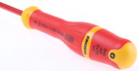 atp0x75ve Facom Phillips Insulated Screwdriver, PH0 Tip, 75 mm Blade, VDE/1000V, 179 mm Overall