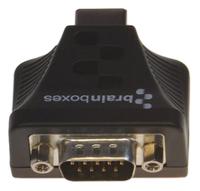 us-159 Brainboxes RS232 USB B Female to D-sub, 9 Pin Male Interface Converter