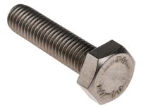 520-295 RS PRO Stainless Steel, Hex Bolt, M10 x 40mm