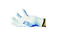 g86 Penta White Cotton Work Gloves, Size One Size, Cotton Coating
