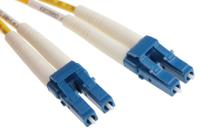 135-581 RS PRO LC to LC Duplex Single Mode OS1 Fibre Optic Cable, 9/125μm, Yellow, 3m