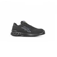 0rv20134-45 UPower THOMAS Unisex Black Aluminium Toe Capped Safety Shoes, UK 10.5, EU 45