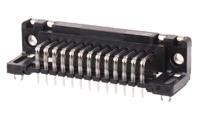 09653627811 HARTING 25 Way Right Angle Through Hole D-sub Connector Plug, 2.76mm Pitch, with Boardlocks, M3 Threaded Inserts