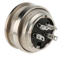 t3303-000-rs Amphenol Industrial, Signalmate C091 4 Pole M16 Din Socket, 5.0A, 300 V IP40, Screw On, Panel Mount