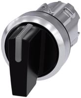 3su1052-2bp10-0aa0 Siemens SIRIUS ACT 3SU10 Series 3 Position Selector Switch Head, 22mm Cutout