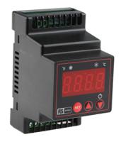 124-1057 RS PRO DIN Rail On/Off Temperature Controller, 54 x 94mm 1 Input, 1 Output Relay, 230 V ac Supply Voltage