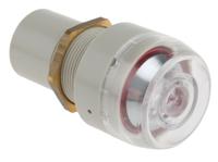 84150201 Crouzet Red Panel Mounting Visual Indicator, 8bar, 4 mm inlet port, 22.5mm mount hole