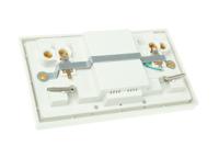 k22wp-c Powerbreaker PowerBreaker H 13A, BS Fixing, Passive, 2 Gang RCD Socket, Polycarbonate, Surface Mount , Switched, 230 V
