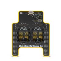 mikroe-5193 Brand-Rex Click Shield For Nucleo-64 Shield MIKROE-5193