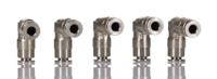 100400400 Norgren PNEUFIT 10 Series Straight Fitting, Push In 4 mm to Push In 4 mm, Tube-to-Tube Connection Style, 10040