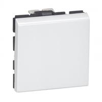 078711l Legrand White Rocker Switch Grid Module 10A, Mosaic Series