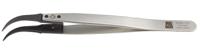 136-9733 RS PRO 130 mm, Stainless Steel, ESD Tweezers