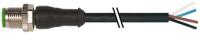 7000-12021-6140300 Murrelektronik Limited Male 4 way M12 to Free Cable End Sensor Actuator Cable, 3 m