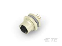 t4141012081-000 TE Connectivity Circular Connector, 8 Contacts, Rear, M12 Connector, Socket, Female, IP67, M12 Series