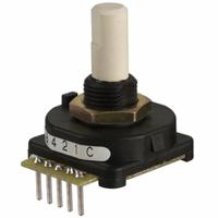 25lb22-h Grayhill Mechanical Rotary Encoder with a 6.35 mm Flat Shaft, Panel Mount