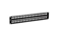 tc-kp48 Trendnet TC Series Cat6 48 Port Patch Panel 87mm Black