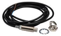 e2e-x8mc112-2m Omron Inductive Threaded Barrel Proximity Sensor, M12, 8 mm Detection, NPN NO, 10 → 30 V dc