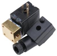 134084 Burkert Solenoid Valve , 2 port , NC, 24 V DC, M5 Metric Female