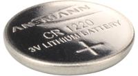 5020062-520 Ansmann CR1220 Button Battery, 3V, 12.5mm Diameter