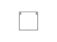 1set411018r0000 PVC Cable Trunking Accessory, 60 x 60mm