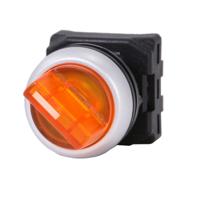 188-1160 RS PRO 2 Position Selector Switch Head, 22mm Cutout, Amber Handle