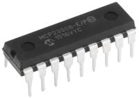 mcp23s08-ep Microchip 8-Channel I/O Expander SPI 18-Pin PDIP, MCP23S08-E/P