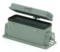 208-4023 RS PRO Heavy Duty Power Connector Housing, PG21 Thread, Side Entry