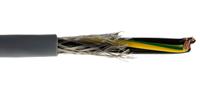 827-4158 RS PRO Control Cable, 4 Cores 0.5 mm² 20 AWG, 50 m, Screened Stranded, Grey Polyvinyl Chloride Sheath