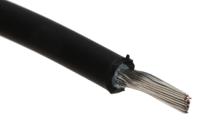 627431-91021 Staubli Solar Cable 4 mm² CSA 55 A Flame Retardant, Halogen Free, -40 → +90 °C Black
