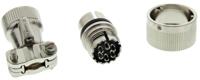 ca06com-e14s-6p-b ITT Cannon, CA-COM, Copper Alloy 6 Way Cable Mount MIL Spec Circular Connector Plug, Pin Contacts,Shell Size 14S,