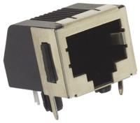 5556591-1 TE Connectivity 5556591 Series Female RJ45 Connector, PCB Mount, Cat3 Right Angle 1 Port 8 -Way
