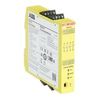 2tla010050r0100-sentry-ssr10m-vacvdc ABB Jokab Sentry SSR10M 3 Auxiliary Contacts Safety Relay 265 V ac, 375V dc, Dual-Channel 4 Safety Contacts