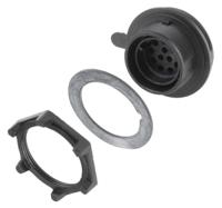 px0796p Bulgin Circular Connector, 12 Contacts, Panel, Standard Connector, Plug, Male, IP68, Standard Buccaneer Series