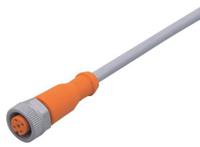 evw011 ifm electronic Female 5 way M12 to Free End Sensor Actuator Cable, 5 m