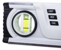 081249a Laserliner 240mm Magnetic, LCD Inclinometer, User Calibrated