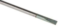 at2x75 Facom Slotted  Screwdriver, 2 x 0.4 mm Tip, 75 mm Blade, 169 mm Overall
