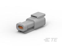 dtm04-2p-p006 TE Connectivity, DTM Automotive Connector Plug 2 Way DTM04-2P-P006
