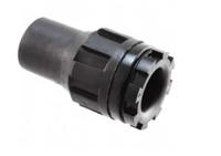 ces-2 TE Connectivity CES Series Series Black Nylon Cable Gland Locknut, 1-12 UNF Thread, 6.4mm min., 19.1mm max.