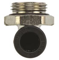 3199-08-17 Legris LF3000 Series Elbow Threaded Adaptor, G 3/8 Male to Push In 8 mm, Threaded-to-Tube Connection Style
