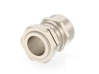 1sng625023r0000 Entrelec 1SNG Series Brass Brass, CR, NBR, PA 6 Cable Gland, M25 Thread, 11mm min., 17mm max., IP66, IP68