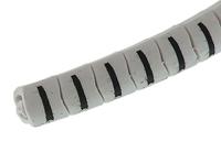 901-10590-909-3130-pvc HellermannTyton HGDC Slide On Cable Markers, Black on White, Pre-printed "I", 2 → 5mm Cable, 901-10590
