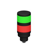 tl50grq Banner TL50 Series Red/Green Signal Tower, 2 Lights, 18 → 30 V dc, Versatile Mount