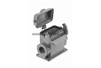 19300107296 HARTING Han B Heavy Duty Power Connector Housing, M25 x 2 Thread, Side Entry