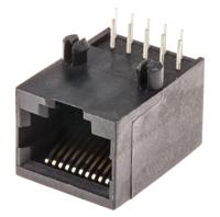 ss-641010-nf Bel-Stewart SS-64 Series Female RJ50 Connector, Through Hole Right Angle 10P10C -Way